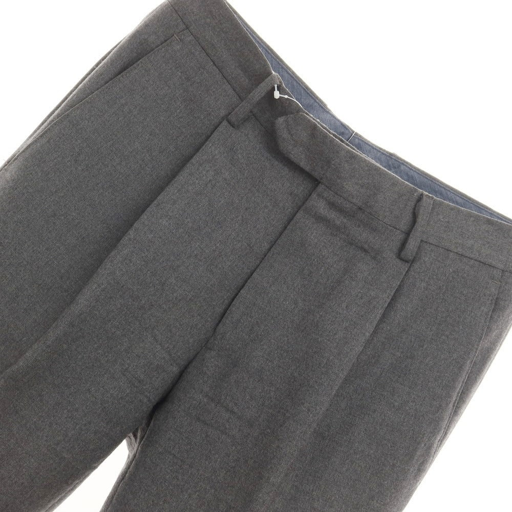 [Used] GERMANO wool dress slacks pants, gray [42] [Condition rank C] [Men&