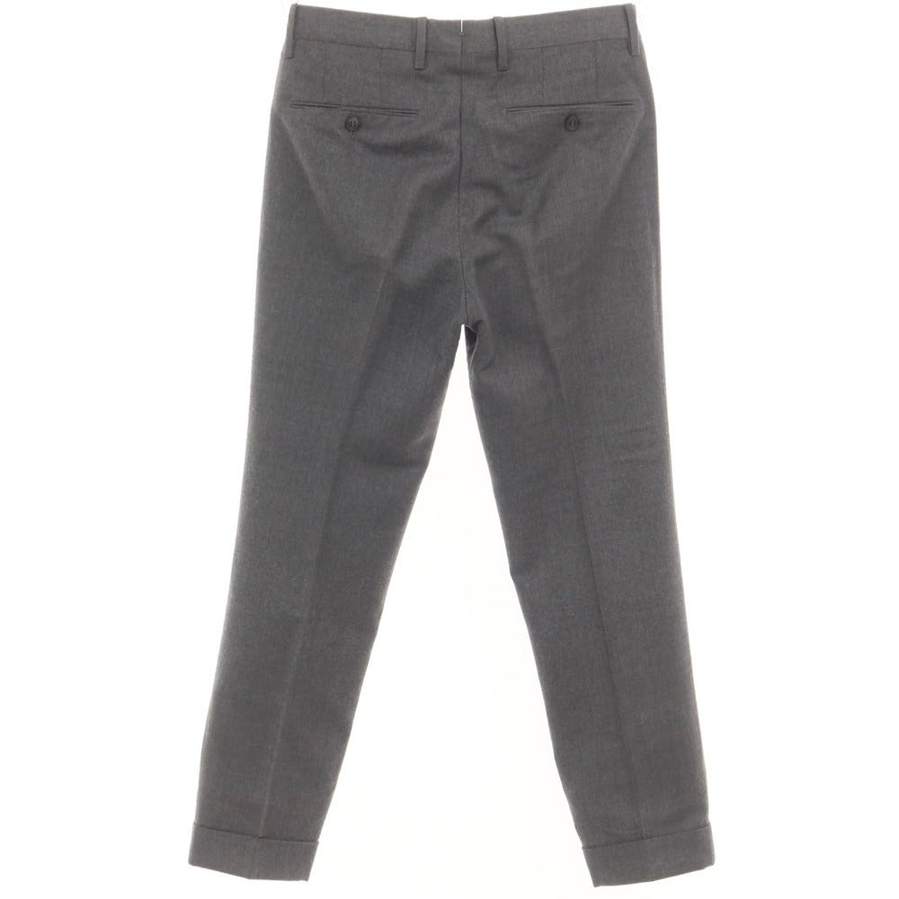 [Used] GERMANO wool dress slacks pants, gray [42] [Condition rank C] [Men&