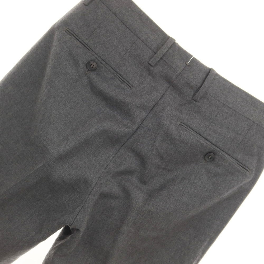 [Used] GERMANO wool dress slacks pants, gray [42] [Condition rank C] [Men&