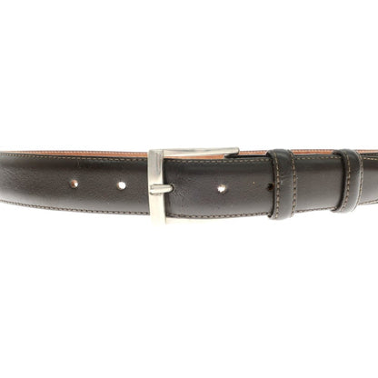 [Used] Andrea DAMICO Leather Belt Dark Brown [75-90] [Condition Rank C] [Men&