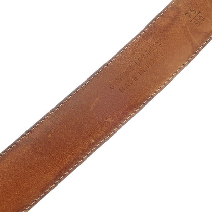 [Used] Andrea DAMICO Leather Belt Dark Brown [75-90] [Condition Rank C] [Men&