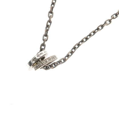 [Used] JAM HOME MADE Double Ring Necklace Silver [Condition Rank C] [Men&