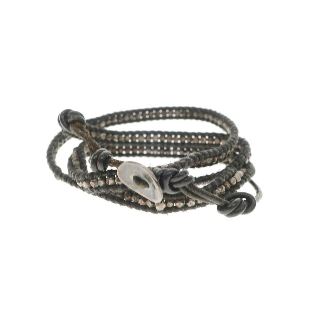 [Used] Chan Luu CHAN LUU Metal Beads 3-Row Bracelet, Black [Condition Rank C] [Unisex]
 [CPD]