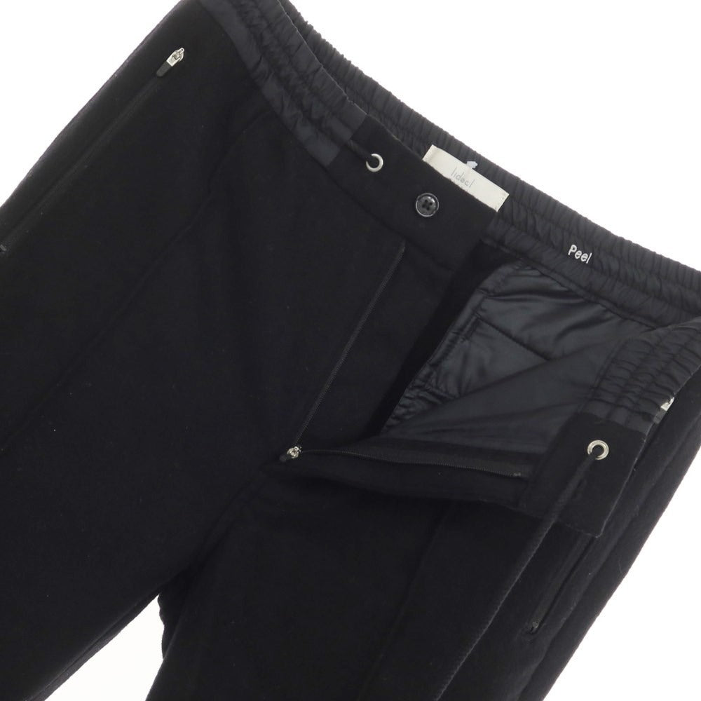 [Used] Lideal wool cashmere easy pants, black [M] [Condition rank B] ​​[Men&