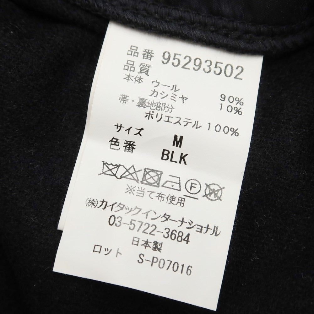 [Used] Lideal wool cashmere easy pants, black [M] [Condition rank B] ​​[Men&