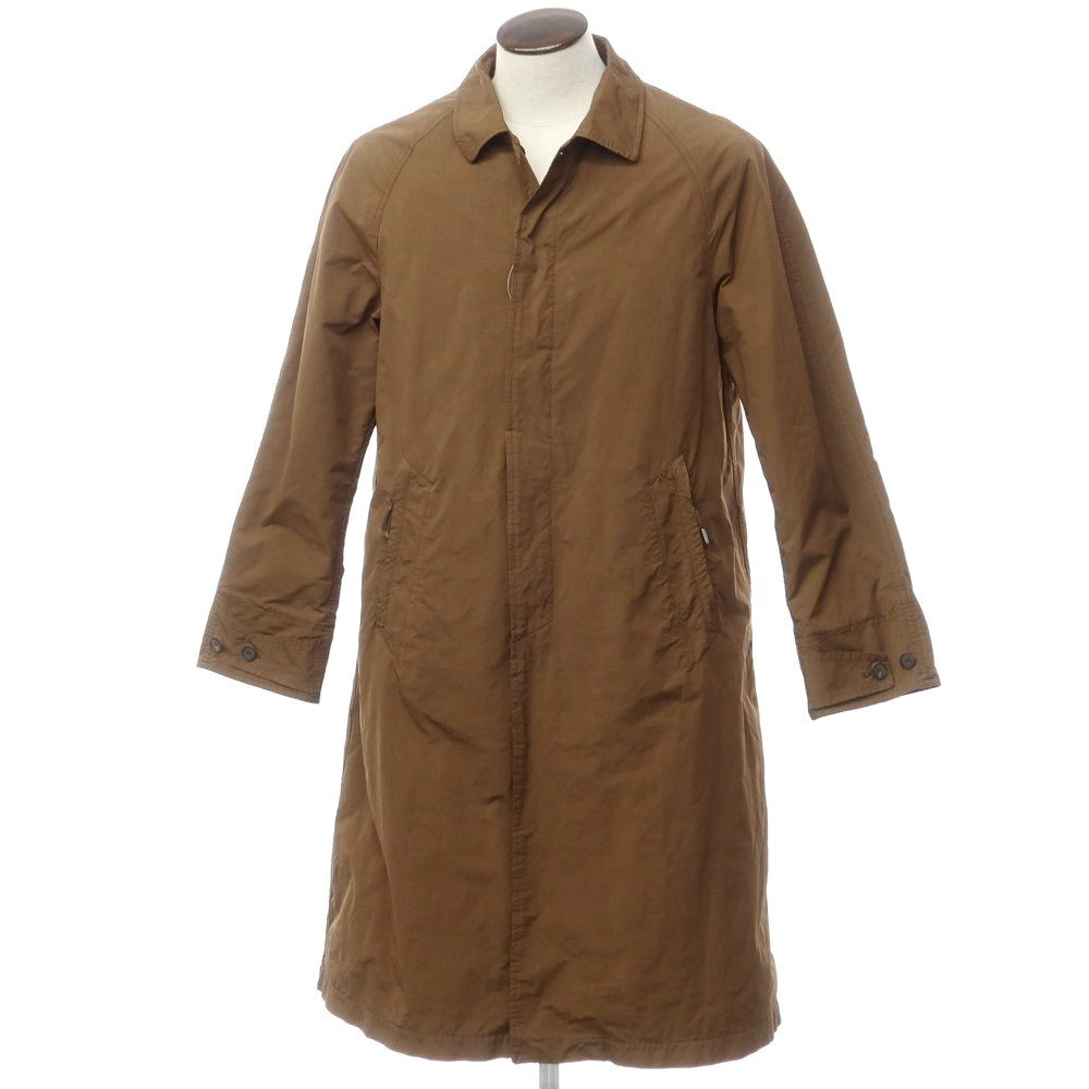 [Used] SCYE BASICS Polyester Nylon Balmac Coat Brown [40] [Condition Rank C] [Men&