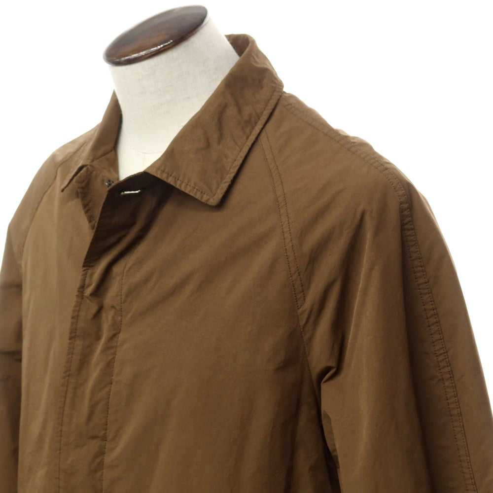 [Used] SCYE BASICS Polyester Nylon Balmac Coat Brown [40] [Condition Rank C] [Men&