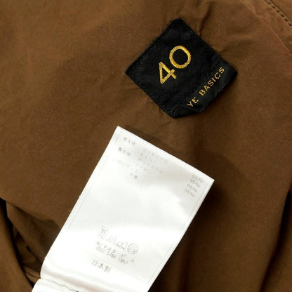 [Used] SCYE BASICS Polyester Nylon Balmac Coat Brown [40] [Condition Rank C] [Men&