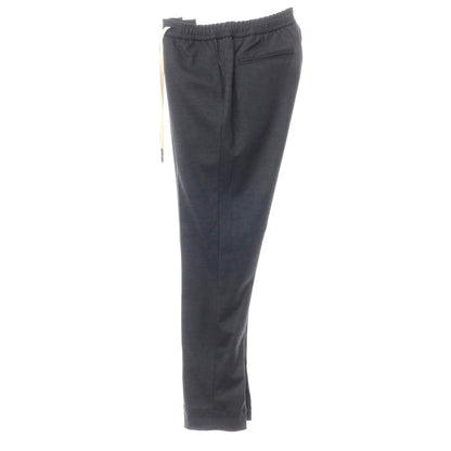 [Used] B SETTECENTO polyester jersey easy slacks pants grayish navy [34/48] [Condition rank B] ​​[Men&