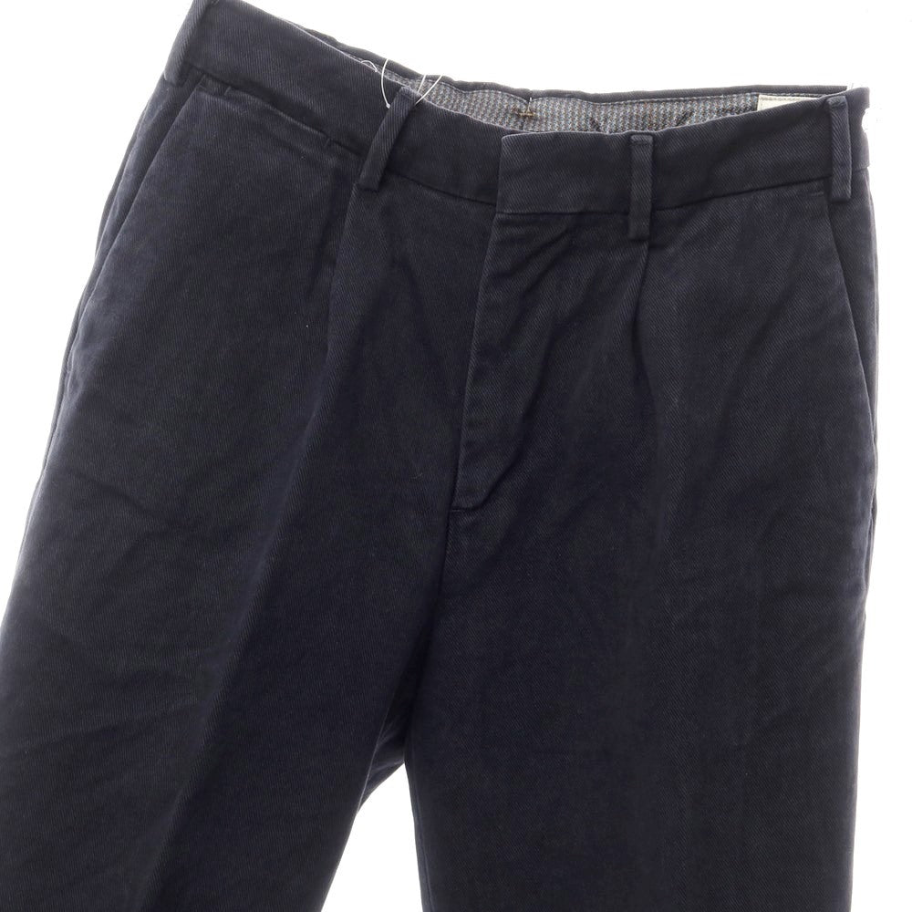 [Used] DEVORE Incipit Cotton Casual Slacks Pants Navy [44] [Condition Rank C] [Men&