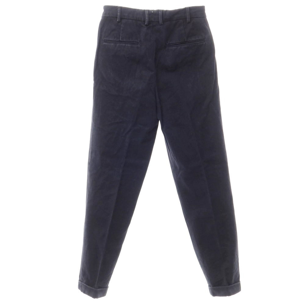 [Used] DEVORE Incipit Cotton Casual Slacks Pants Navy [44] [Condition Rank C] [Men&