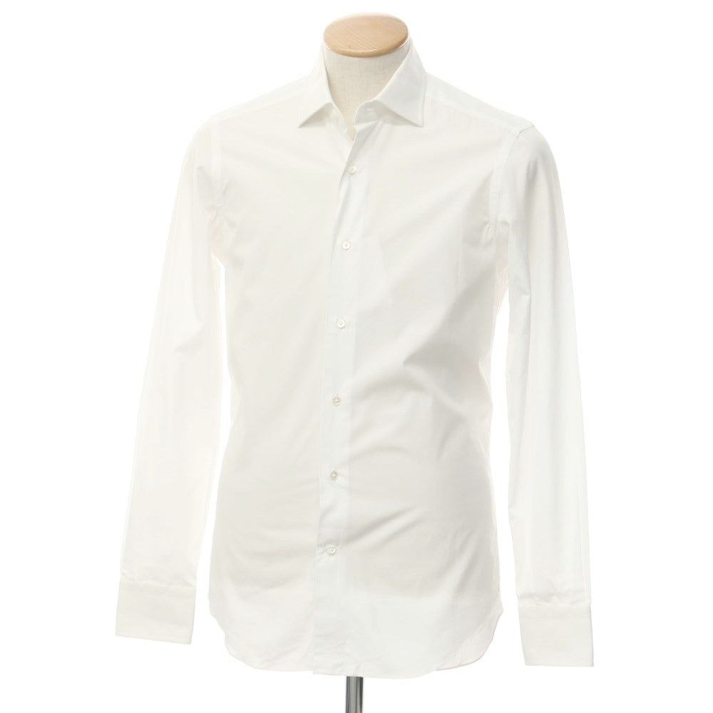 [Used] Alessandro Gherardi ALESSANDRO GHERARDI Cotton Semi-wide Collar Dress Shirt White [No description (S rank)] [Condition rank C] [Men&