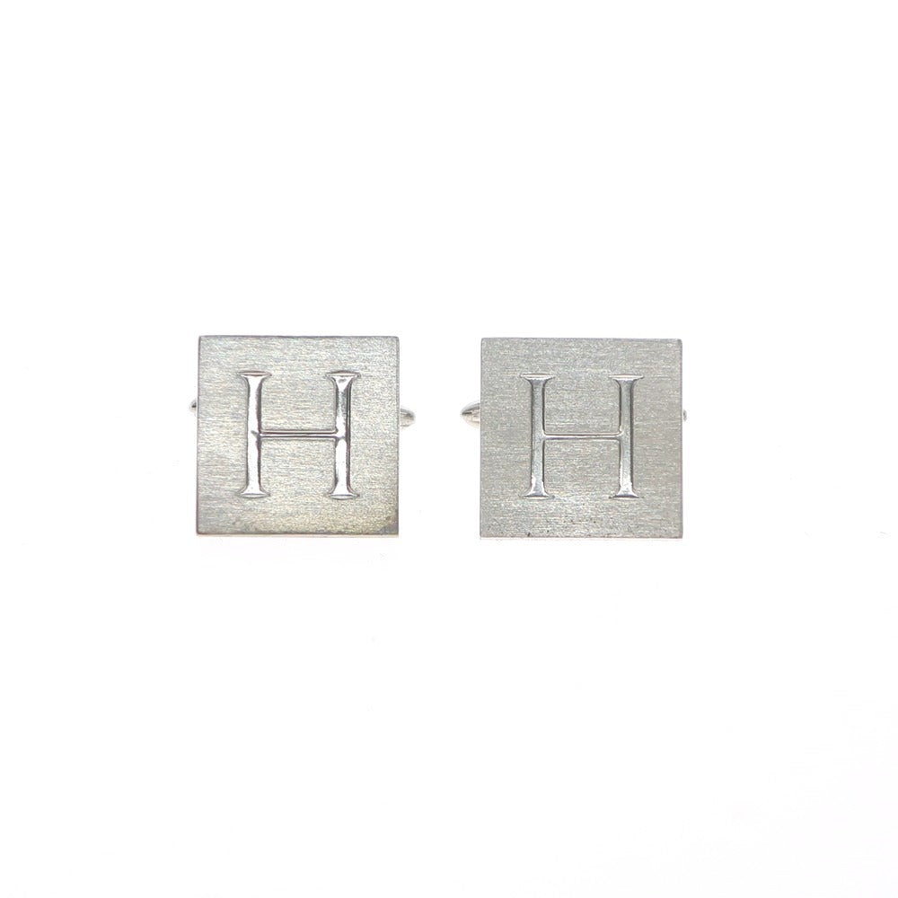 [Used] Harrisons Cufflinks Silver [Condition Rank C] [Men&