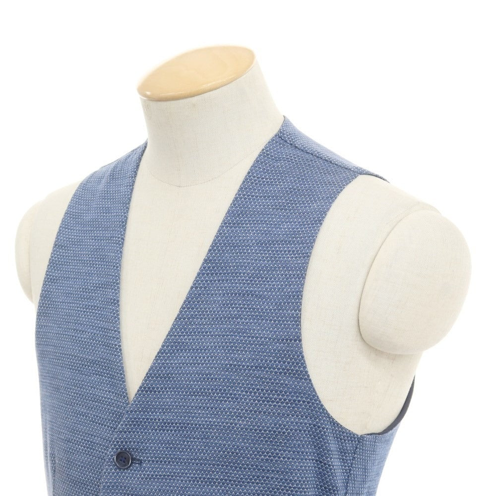 [Used] ORIAN Cotton Vest Casual Gilet Blue [42] [Condition Rank B] [Men&