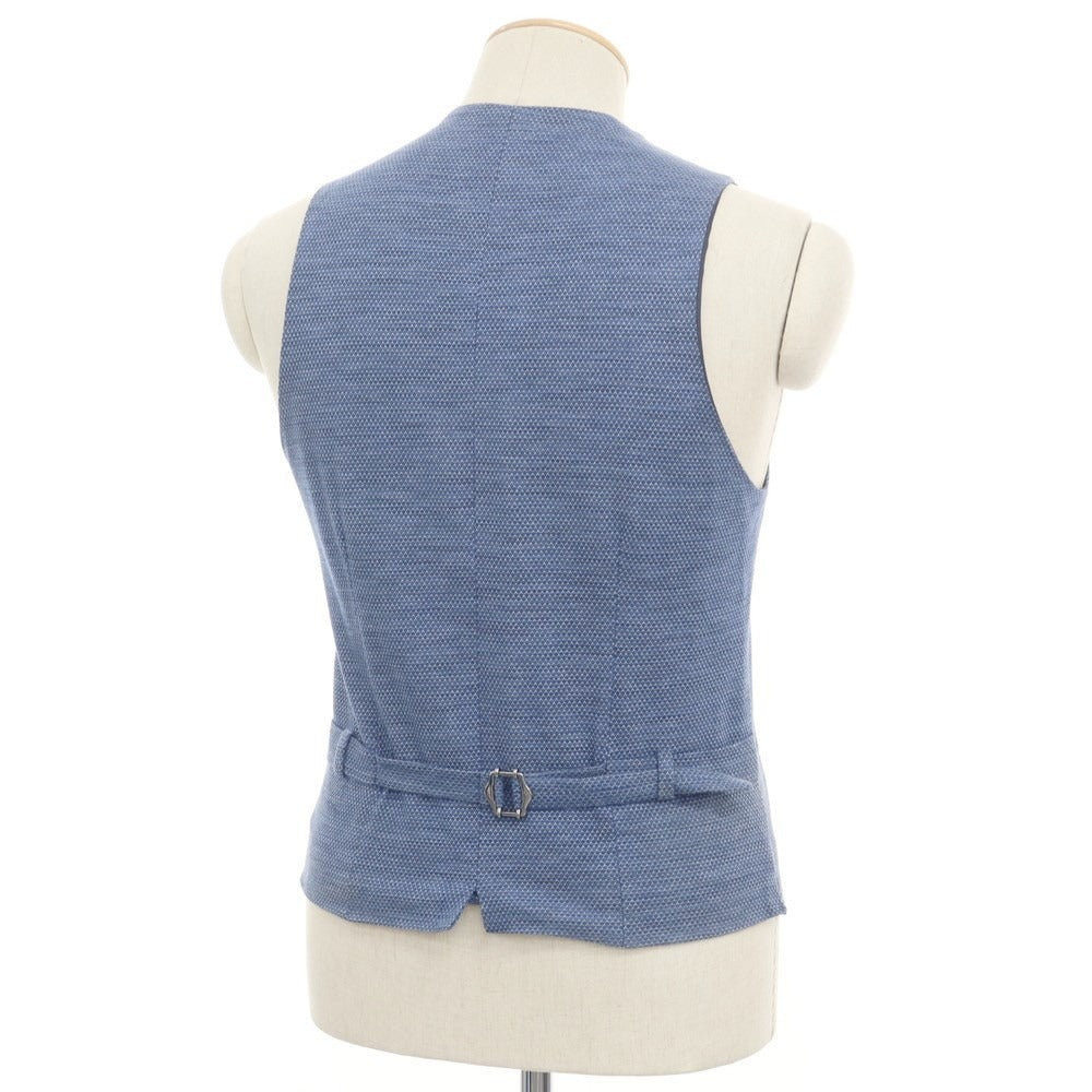 [Used] ORIAN Cotton Vest Casual Gilet Blue [42] [Condition Rank B] [Men&