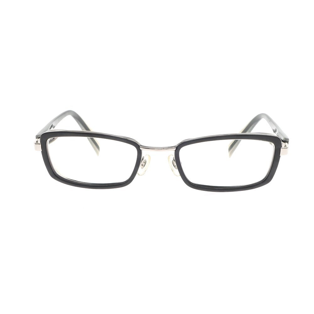 [Used] Glass Factory GLASSFACTORY Square Glasses Black x Silver [54□21] [Condition Rank C] [Men&