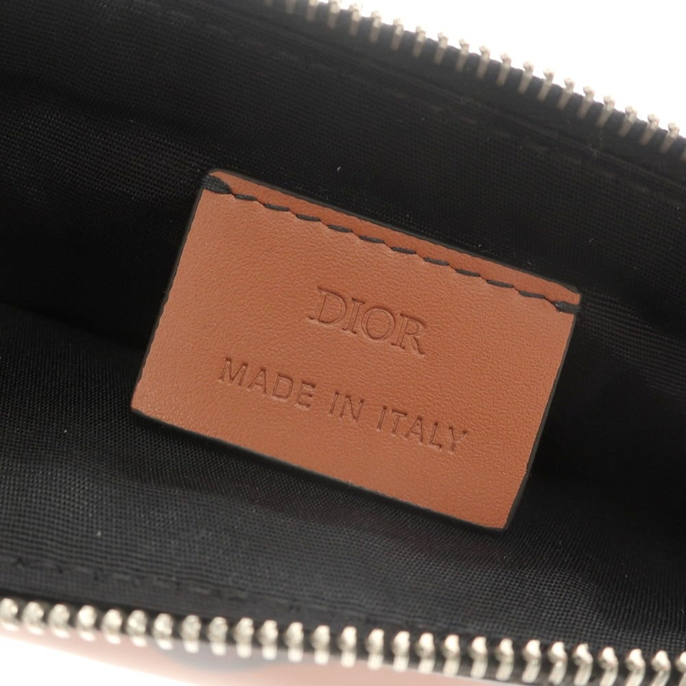 ディオール Dior JACK KEROUAC レザー ポーチ ブラウン - メンズバッグ
