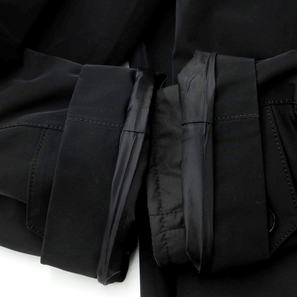 [Used] UNIVERSAL LANGUAGE Quilted Liner Polyester Balmac Coat Black [S] [Condition Rank B] [Men&