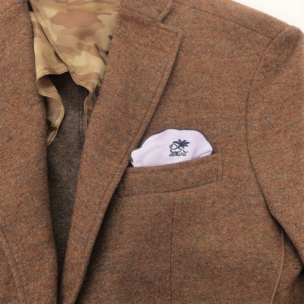 [Used] Maurizio Baldassari MAURIZIO BALDASSARI Wool Cotton Jacket Brown [Size 48] [BRW] [A/W] [Condition Rank A] [Men&